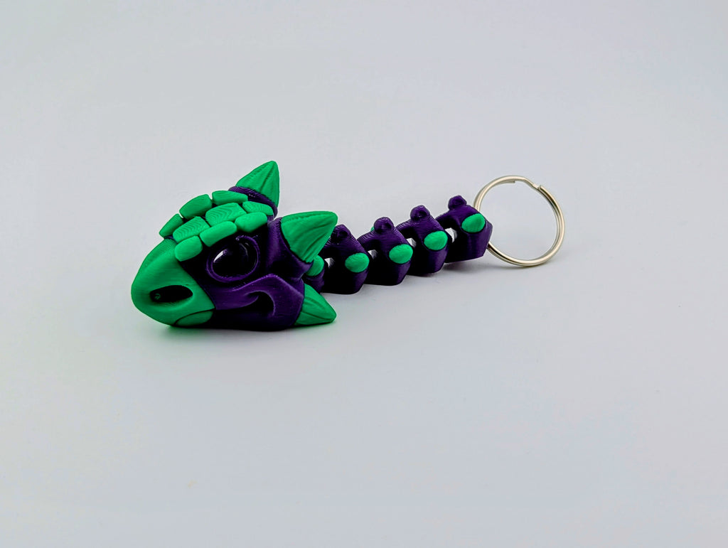 Gooney Grape Ankylosaurus Keychain