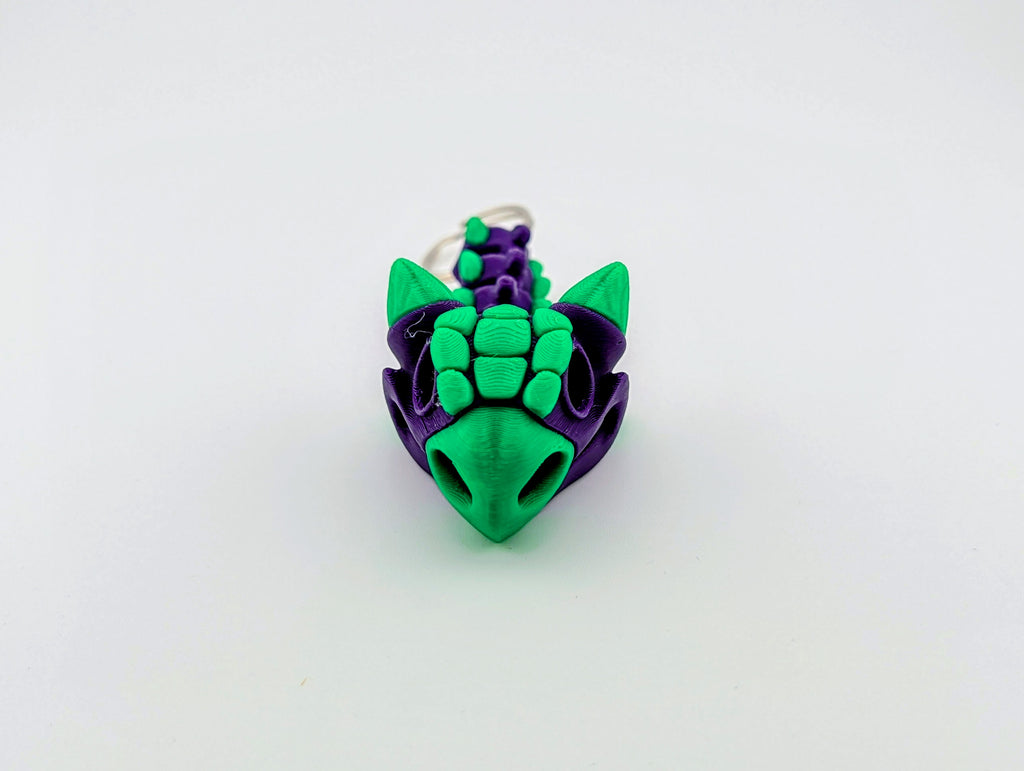 Gooney Grape Ankylosaurus Keychain