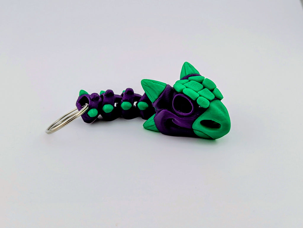Gooney Grape Ankylosaurus Keychain