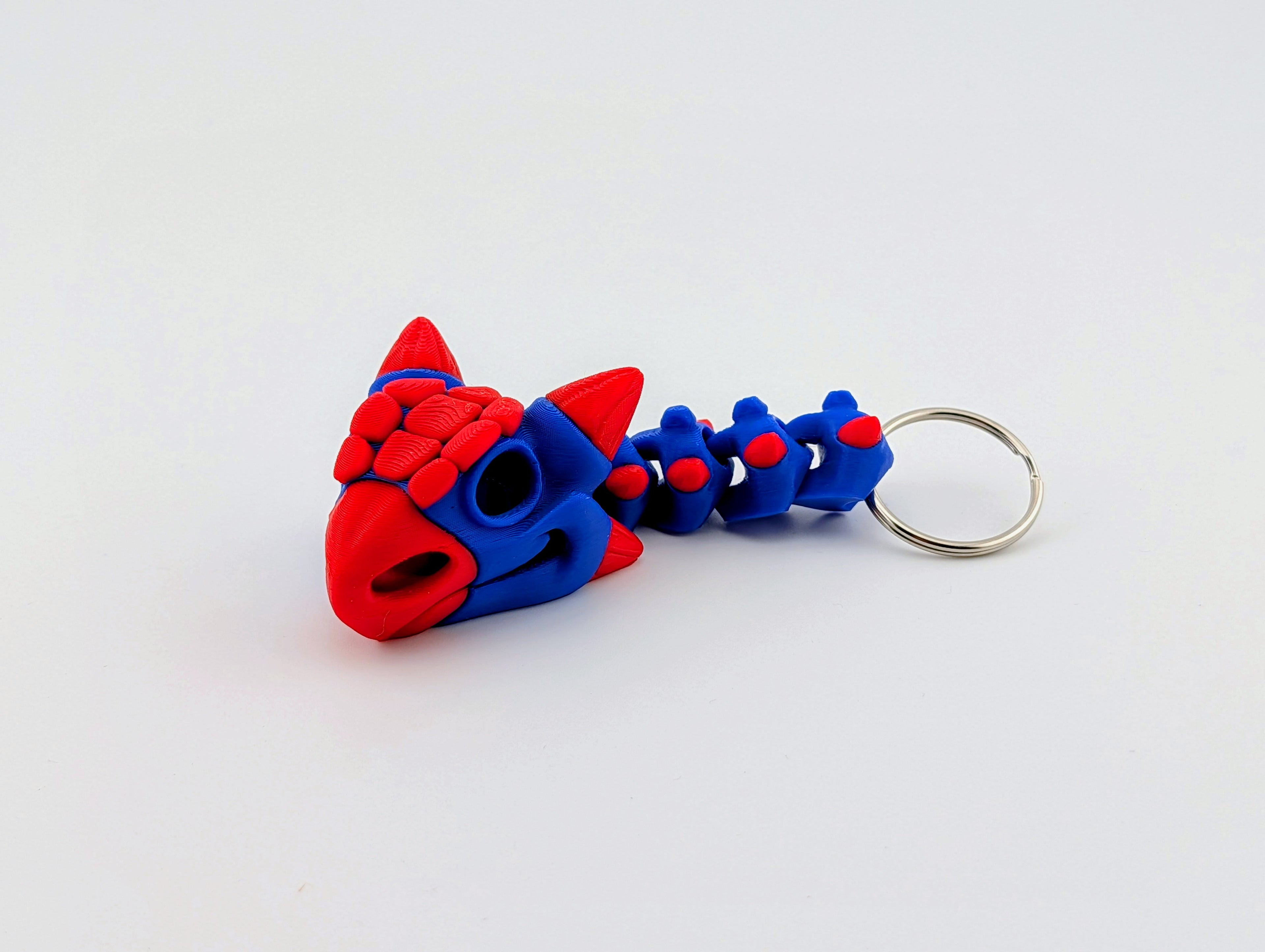 Arachno-Ankylosaurus Keychain