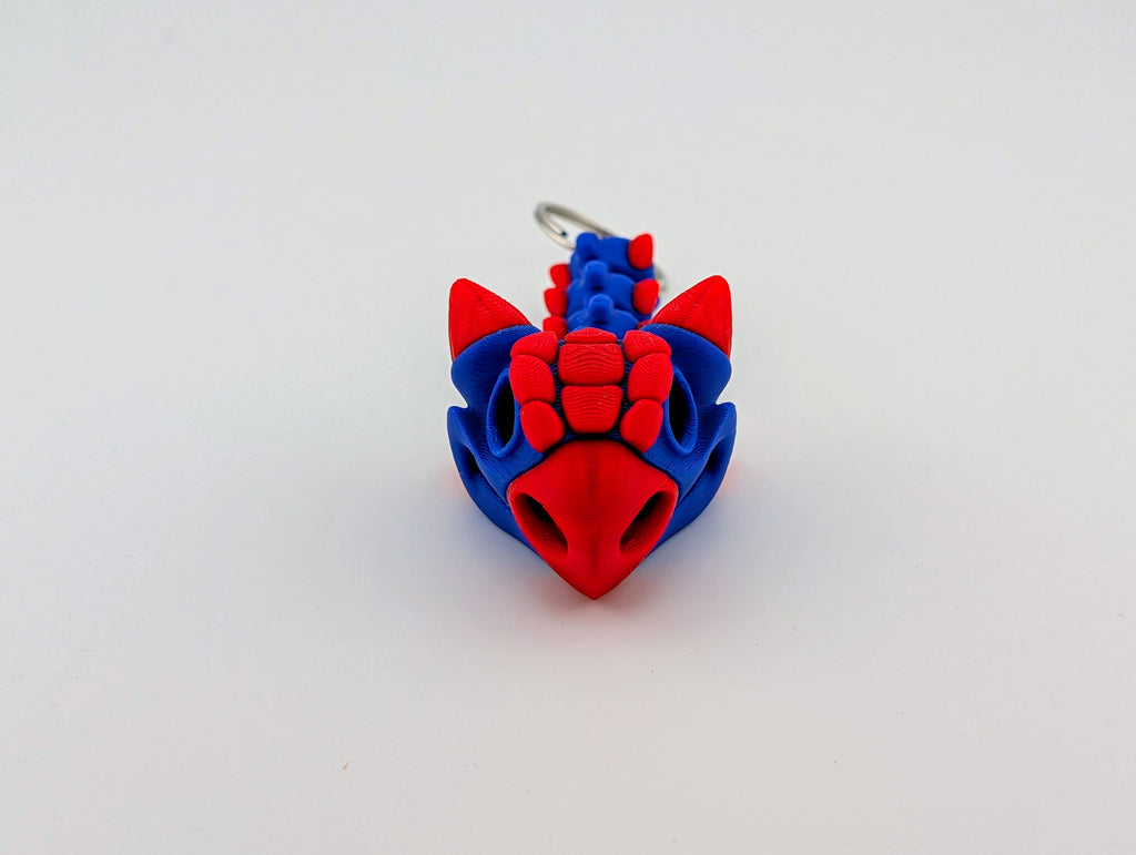 Arachno-Ankylosaurus Keychain