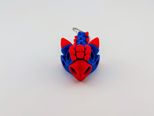 Arachno-Ankylosaurus Keychain