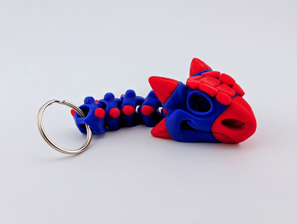 Arachno-Ankylosaurus Keychain