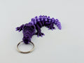 Lilac Croco-Keychain