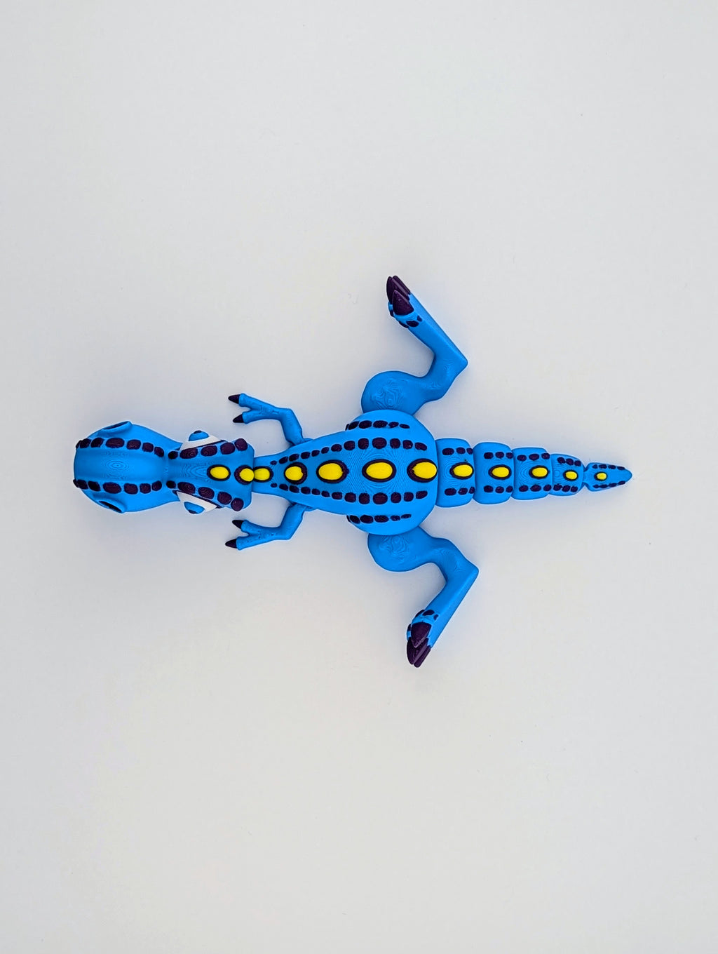 Electric Blue Cute T-Rex