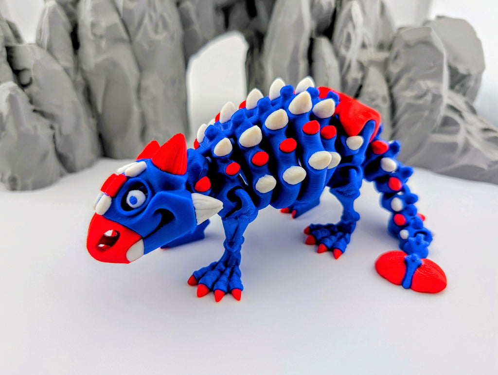 Patriotic Ankylosaurus