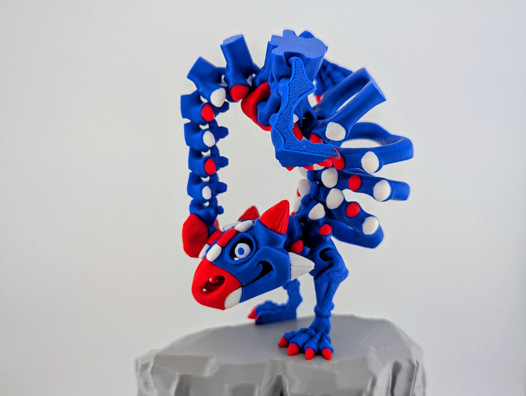 Patriotic Ankylosaurus