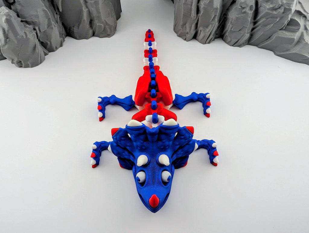Patriotic Triceratops